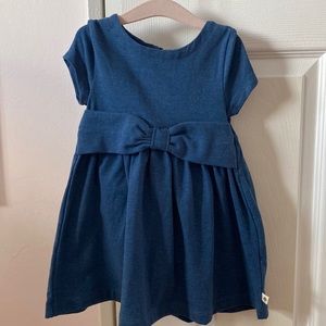Kate Spade toddler dress with gold zipper detail. NWT